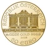 2026 50 Euro Austrian Gold Philharmonic Coin 1/2 oz