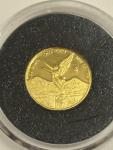 2011 Mexico Libertad 1/20 Onza Pure Gold Coin