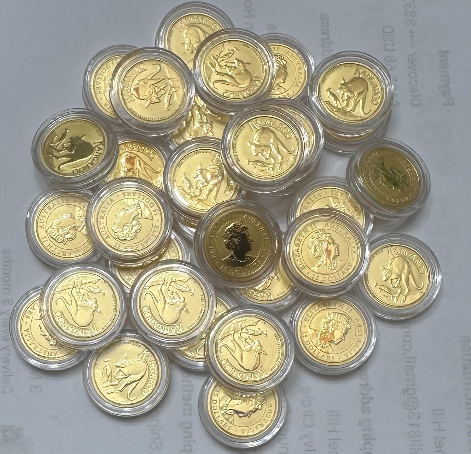 2022 Perth Kangaroo 1/10oz Gold Coin