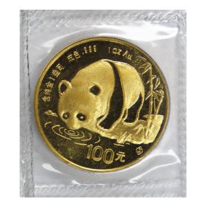 1987 100 Yuan Gold Chinese Panda Coin 1 oz