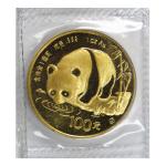 1987 100 Yuan Gold Chinese Panda Coin 1 oz