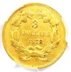 1878 Indian Gold Three Dollar Coin - PCGS VF35