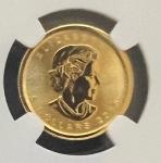 2015 Canadian Maple Leaf 1/10 oz Gold Coin