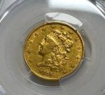 1834 US $5 Gold Classic Head Coin PCGS XF40
