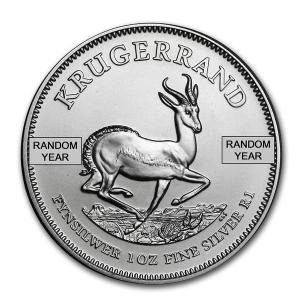 South Africa 1 oz Silver Krugerrand Coin