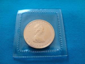 1985 Canada 1/10 oz Gold Maple Leaf Coin