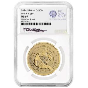 2024 U.K. 100 Pound Gold Britannia Coin
