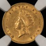 1854 Indian Princess Head Gold Dollar - Type 2