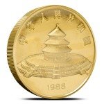 1988 Chinese Gold Panda Coin - 12 oz Proof