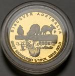2006 $15 Australia 1/10 oz Gold Coin - Kangaroo