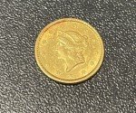 1851 Liberty Head $1 Gold Coin