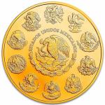 2024 Colorized 1 Oz Mexican Libertad Gold Coin