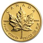 Canada 1/20 oz Gold Maple Leaf Coin