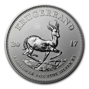 2017 South Africa 1 oz Silver Krugerrand Coin