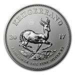 2017 South Africa 1 oz Silver Krugerrand Coin