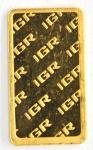 IGR Bullion 0.5 Gram .999 Fine Gold Bar