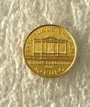 2025 Austrian Philharmonic 1/10 oz Gold Coin