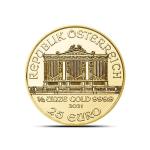 2021 Austrian Gold Philharmonic 1/4 oz Coin