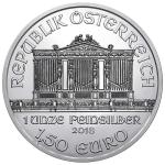 2018 1.50 Euro Austrian Philharmonic Silver Coin