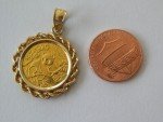 Chinese Panda Bear Pendant with Free Chain