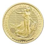 2026 Gold Britannia £25 Coin - 1/4 oz