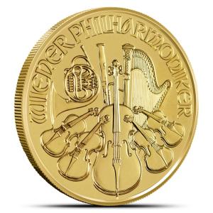 Austrian Gold Philharmonic Coin - 1/4 oz