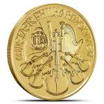Austrian Gold Philharmonic Coin - 1/4 oz