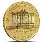 Austrian Gold Philharmonic Coin - 1/4 oz