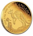 2024 Australian Kangaroo 1/2 Gram Gold Coin