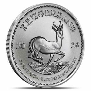 2026 1 oz South African Silver Krugerrand Coin