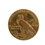 1928 Indian Head $2.50 Gold Quarter Eagle Coin
