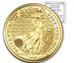 1/10 Oz British Gold Britannia Coin (Random Year)