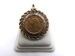 1935 Swiss Gold 20 Francs Helvetia Pendant