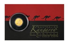 2016 Australian Kangaroo 1/2 Gram Gold Coin