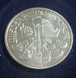 2008 Austrian Philharmonic Silver Euro Coin 1 oz