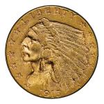 1915 Gold Indian Quarter Eagle PCGS MS-62