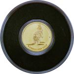 2016 Australian Kangaroo 1/2 Gram Gold Coin
