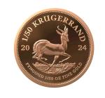 2024 South Africa Krugerrand 1/50 oz Gold Coin