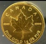 2023 Canada 1 Gram Gold Maple Leaf Coin