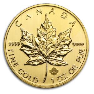 2014 Canada 1 oz Gold Maple Leaf Coin