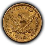 1905 Liberty Head Gold Quarter Eagle Coin