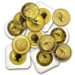 1 oz Gold Kangaroo Coin - Random Year