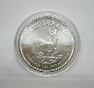2022 South Africa 1 oz Silver Krugerrand Coin