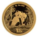 2026 China 1g Gold Panda Coin 10 Yuan