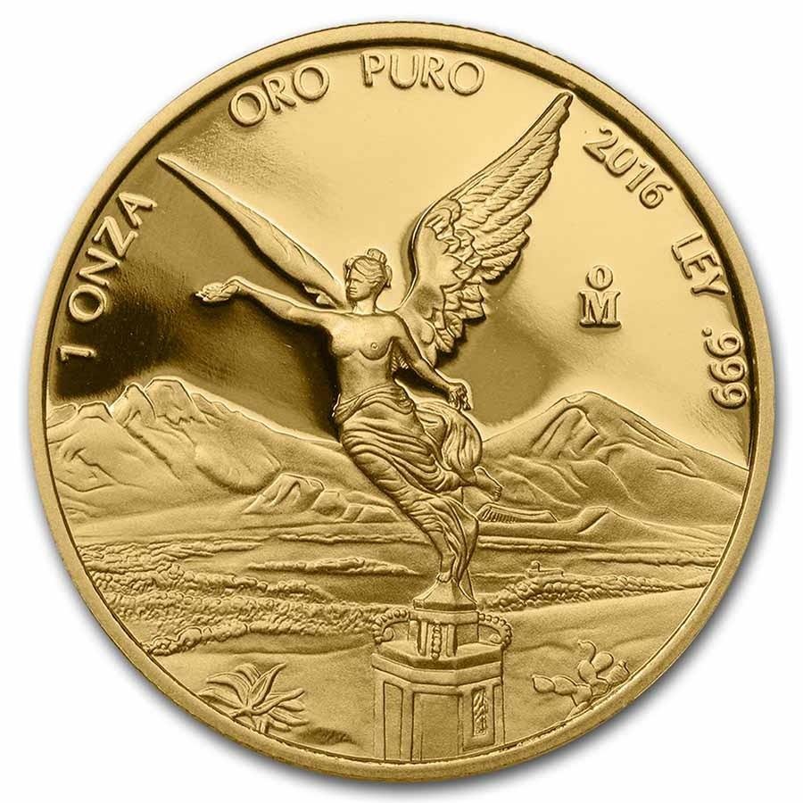 2016 Mexico 1 oz Gold Libertad Coin