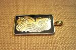 Suisse Gold Clad Bar Ingot Pendant