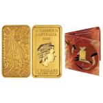 2008 Australia Kangaroo Dreaming $15 Gold Ingot