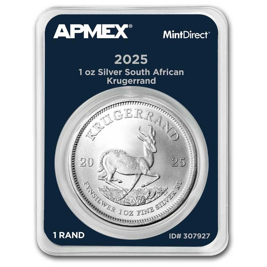 2025 South Africa 1 oz Silver Krugerrand Coin