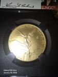 2019-Mo Gold Libertad 1/2 Oz NGC MS70