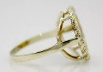 14k Yellow Gold Chinese Panda Coin Ring